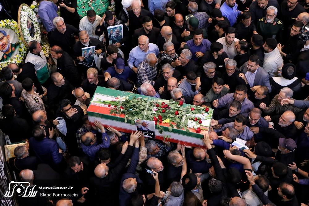 وداع باشکوه با سردار میدان، شهید غیب‌پرور