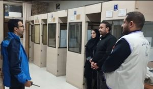 آمادگی اورژانس اجتماعی شیراز در وضعیت قرمز هواشناسی
