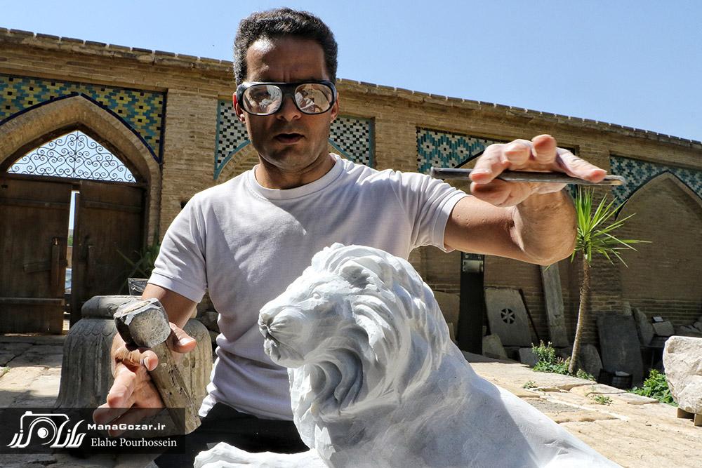 قصه سنگتراشان در موزه هفتتنان شیراز 16 mozh sang shiraz 14