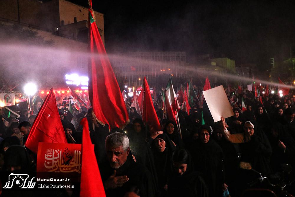 مراسم شام غریبان و جاماندگان بدرقه آقای شهید ایران 20 rahbar shahid 25
